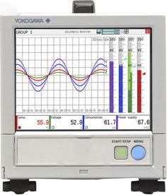 GP10 20 Touchscreen Portable Data Acquisition System Yokogawa Test ...